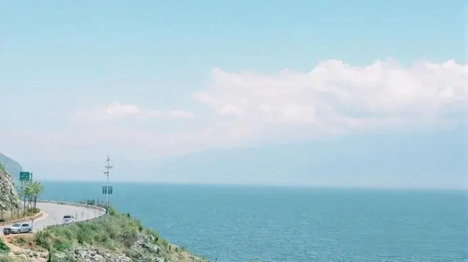 Erhai Lake in Dali, Yunnan