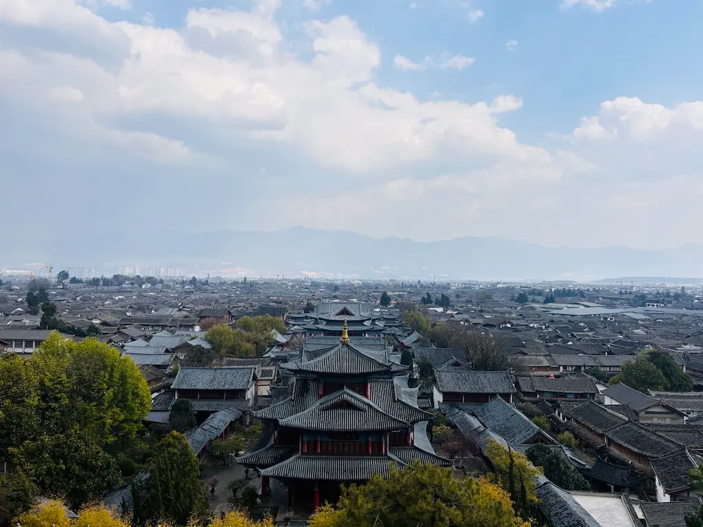Mufu Palace in Lijiang, Yunnan