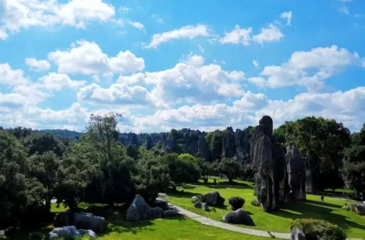 Stone Forest Scenic Area in Kunming, Yunnan