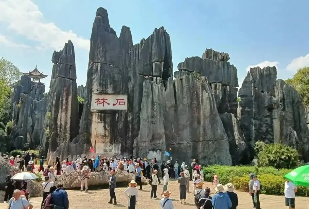 Stone Forest Scenic Area in Kunming, Yunnan