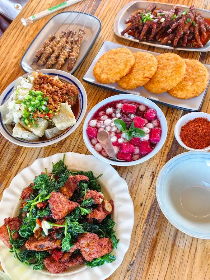 Food in Shaxi Ancient Town