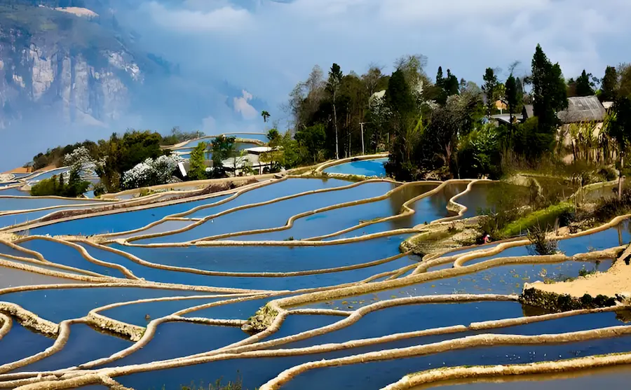 Yunnan Aichun Blue Terraces
